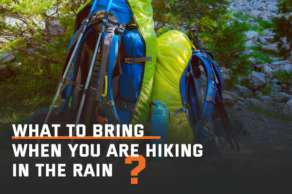 The 3 Must-Have Items For Hiking In The Rain