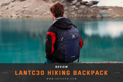 LANTC30 Hiking Backpack: Ventilated Comfort, Adjustable Support, and Waterproof Durability in One Pack
