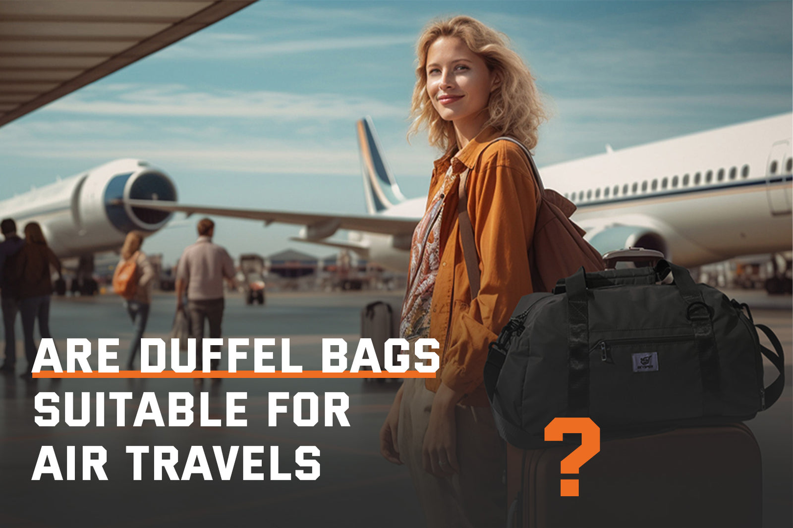 Can Duffel Bags be Used as Carry On Checked Luggage or a Personal It SKYSPER