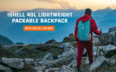 ISHELL40 - SKYSPER Lightweight Packable Backpack 40L