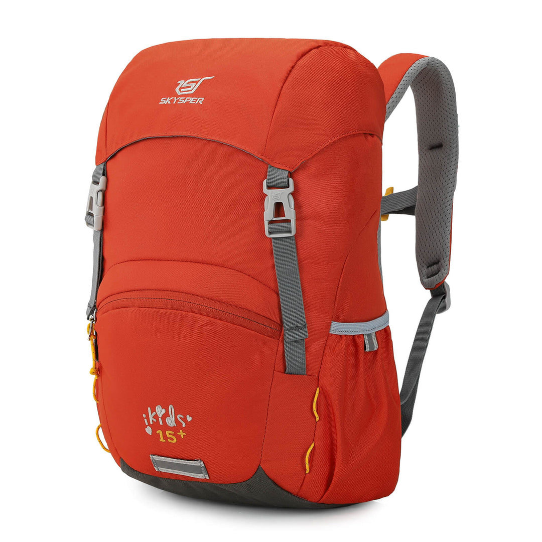 SKYSPER 8L Kids Backpack With Clear Pocket & Safety Harness – Lightweight Daypack For Toddlers