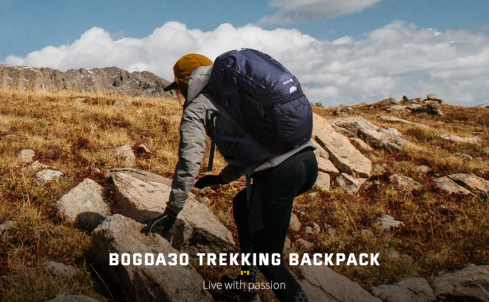 SKYSPER BOGDA30 - 30L Hiking Daypack Durable Outdoor Backpack
