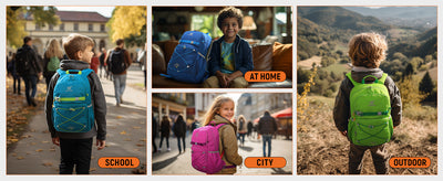 iKIDS15 - SKYSPER 15.75-inch Kids Backpack for 6 - 9 Years Old