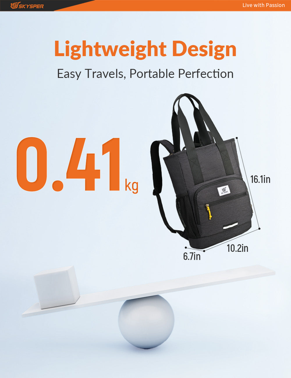 IMINIX20T-SKYSPER 20L Lightweight Travel Packable Backpack