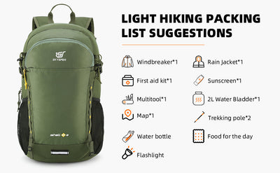 SKYSPER ISHELL30 III - Lightweight Packable Backpack 30L