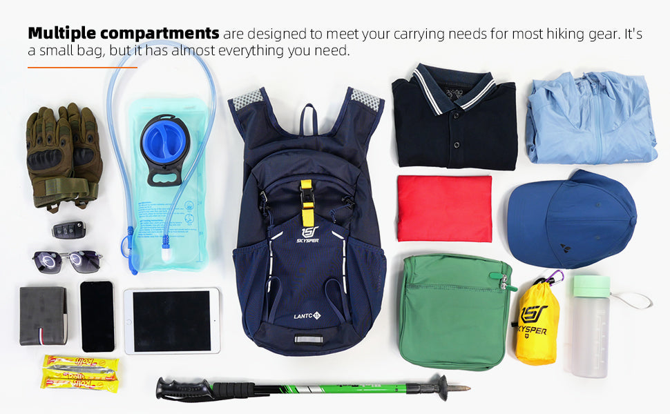 15l hiking backpack LANTC15 | 15L Small Backpack