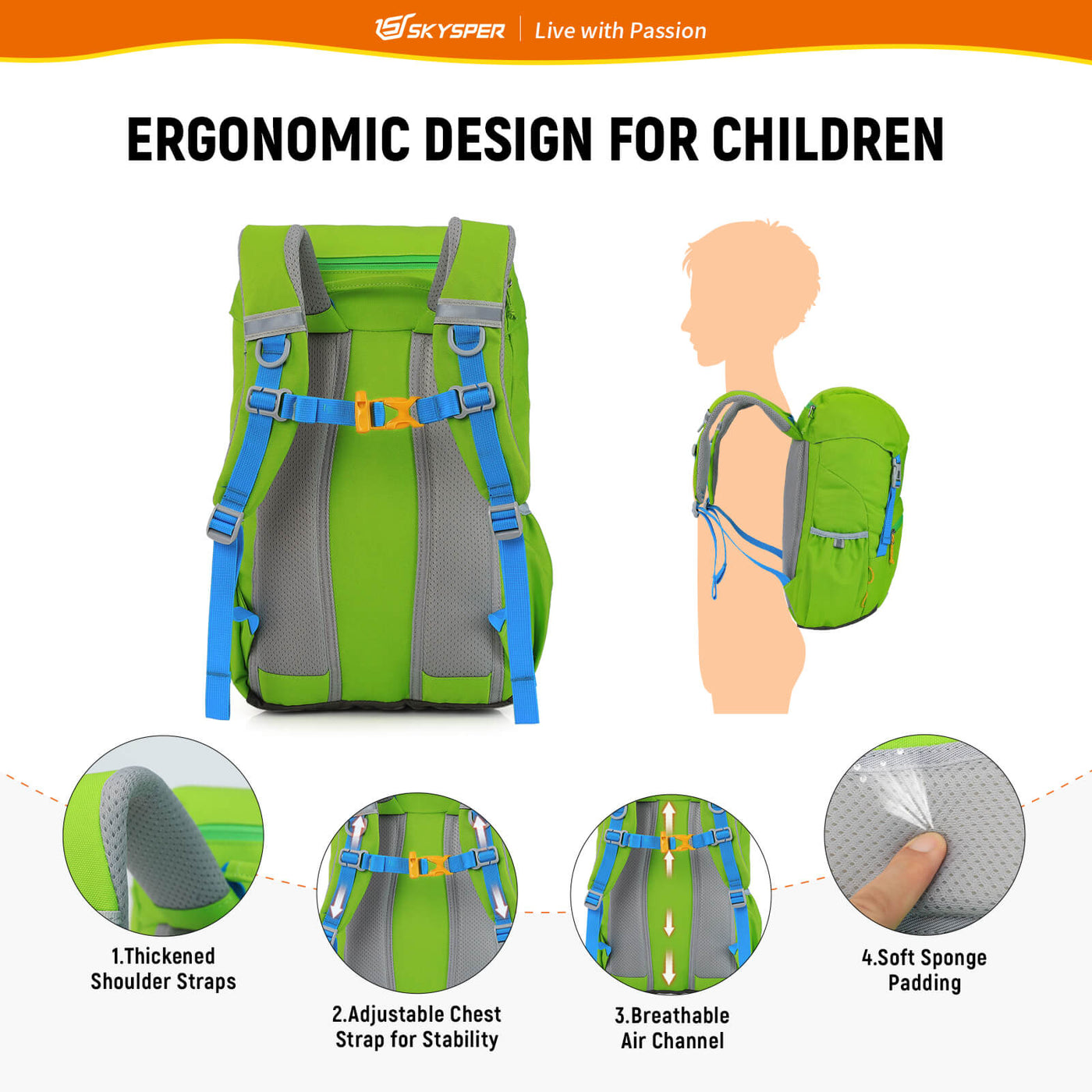 iKids15 II | 16-inch Kid's School Backpack for 4 iKids15 II | 16-inch Kid's School Backpack for 4