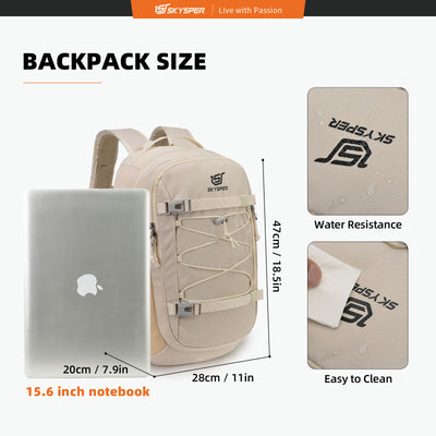 SKYSPER Energy25 - 25L Travel Backpack 15.6 Inch Laptop Backpack