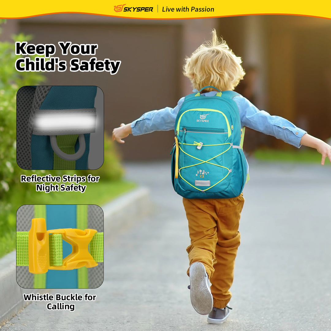 Kids12 | 16-inch Kid's School Backpack for 5