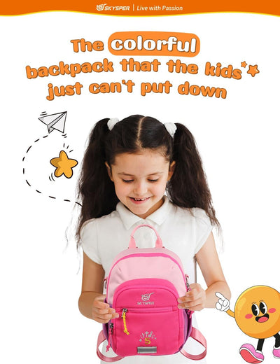iKIDS5 - SKYSPER 9.84-inch Toddler Mini Bag Cute Small Kids Backpack for 2 Years old