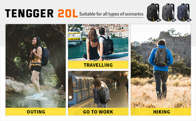 SKYSPER TENGGER20 - 20L Small Hiking Backpack Daypack