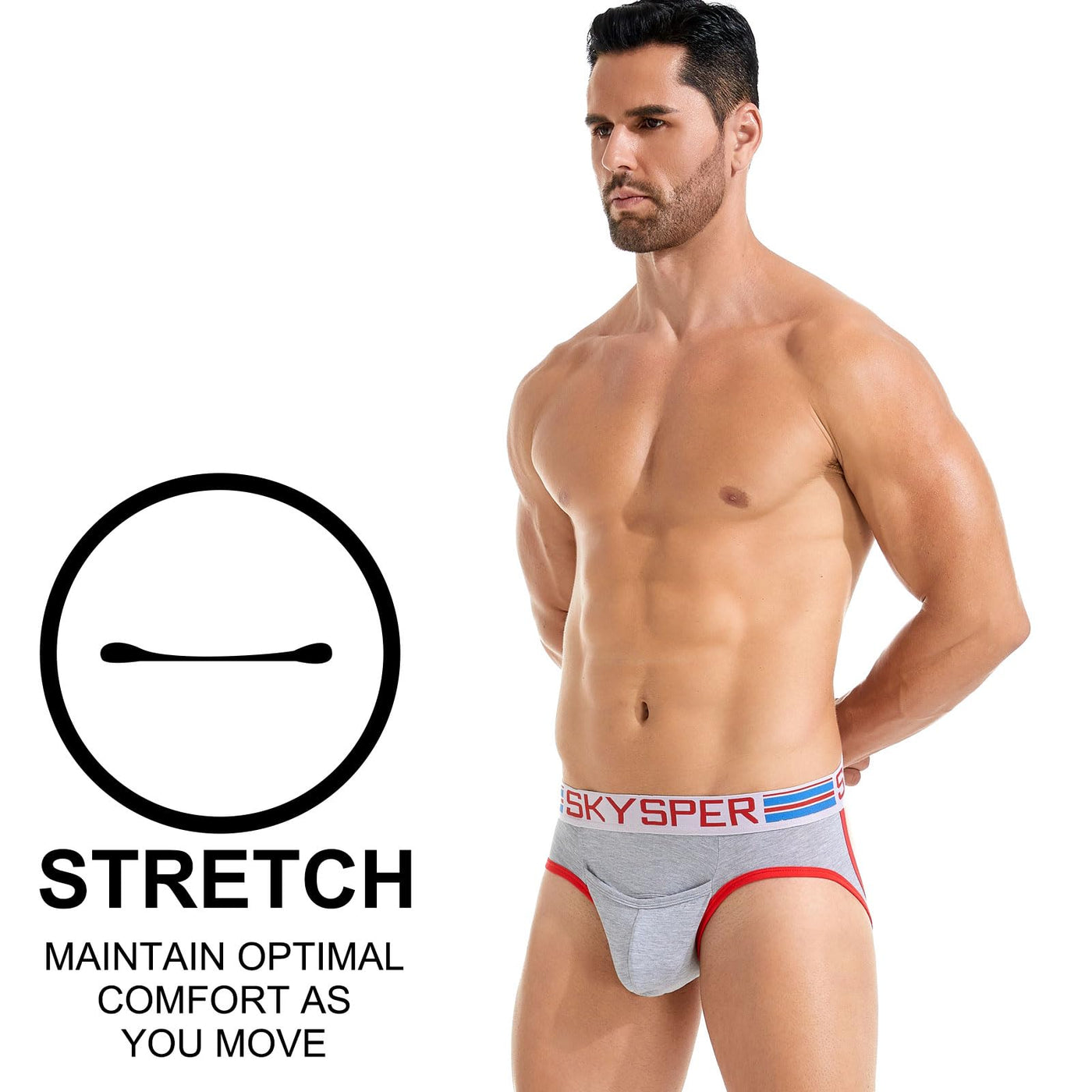 SG58 - SKYSPER Men's Jockstrap Underwear Athletic Supporter