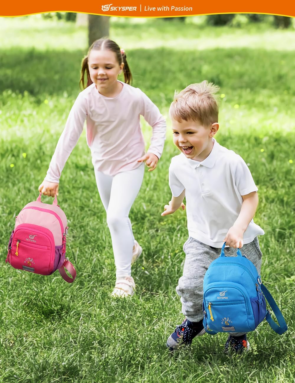 iKIDS5 - SKYSPER 9.84-inch Toddler Mini Bag Cute Small Kids Backpack for 2 Years old