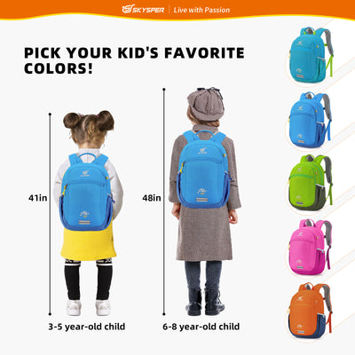 iKIDS10II - SKYSPER 14.6-inch Toddler Kids Backpack for 3 - 6 Years old