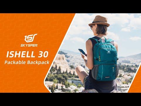 ISHELL30 - SKYSPER Lightweight Packable Backpack 30L