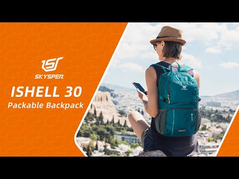 SKYSPER ISHELL30 - Lightweight Packable Backpack 30L