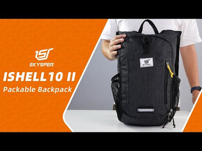 ISHELL10II - SKYSPER 10L Lightweight Packable Backpack
