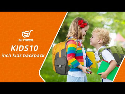 KIDS10 - SKYSPER 13.8-inch Toddler Kids Backpack for 3 - 6 Years old