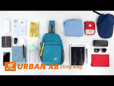 Urban X8 - SKYSPER 8L Sling Bag Packable Fashion Crossbody Daypack Chest Bag