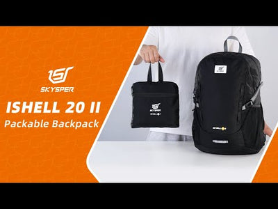 ISHELL20II - SKYSPER 20L Lightweight Packable Backpack