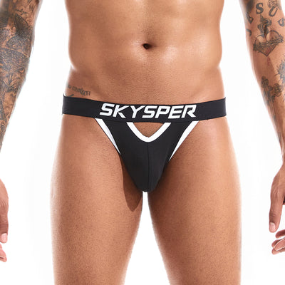 SKYSPER SG45 - Men's Cotton Jockstrap Underwear Athletic Supporter