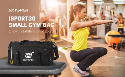 ISPORT30 - SKYSPER 30L Small Sports Gym Duffel Bag