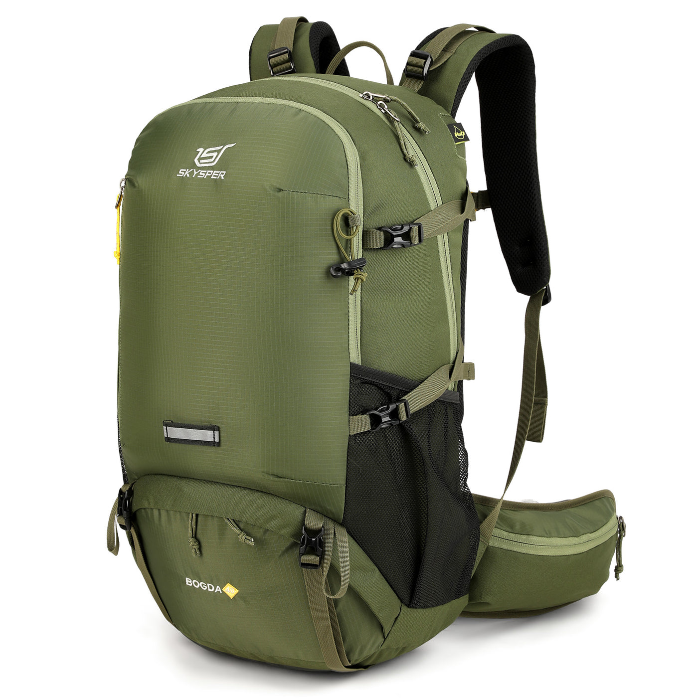 SKYSPER BOGDA40L - 40L Hiking Camping Backpack with Waterproof Rain Cover