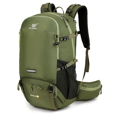 SKYSPER BOGDA40L - 40L Hiking Camping Backpack with Waterproof Rain Cover