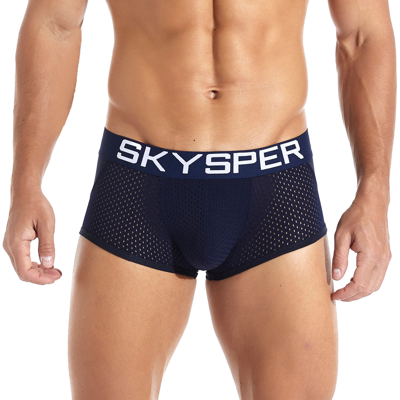 SG19 - SKYSPER Men's Jockstrap Cotton & Mesh Underwear Athletic Supporter