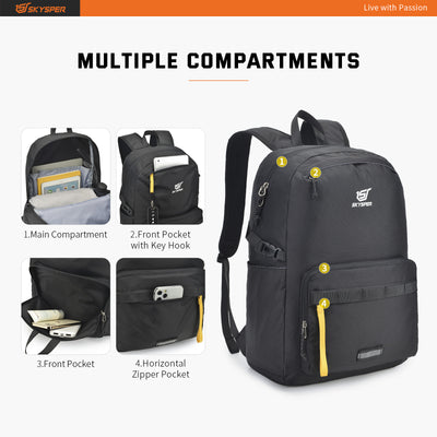 SKYSPER ISHELL25 - Lightweight Packable Backpack 25L