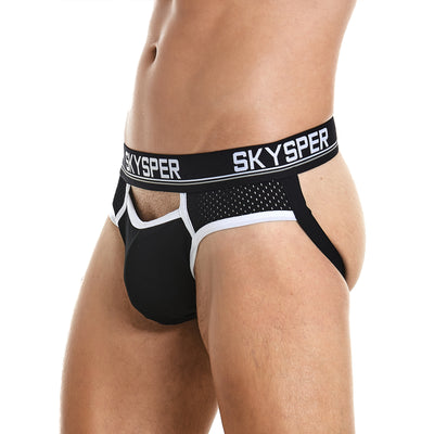 25SK - SKYSPER Men's Cotton Jockstrap Underwear Athletic Supporter