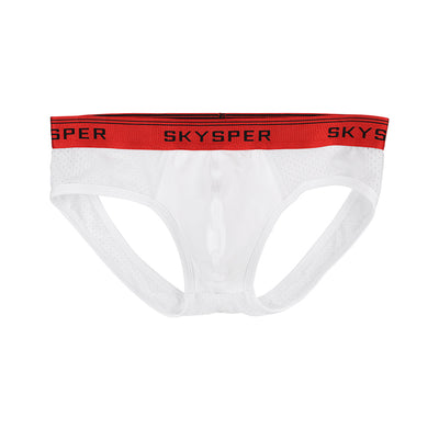 SG09 - SKYSPER Men's Jockstrap Cotton & Mesh Underwear Athletic Supporter