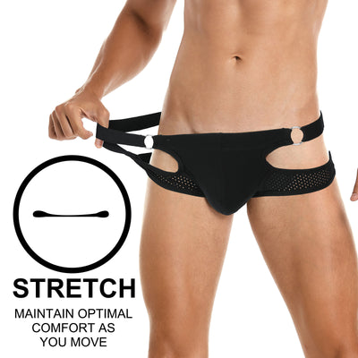 SKYSPER SG44 - Men's Jockstrap Cotton Underwear Athletic Supporter