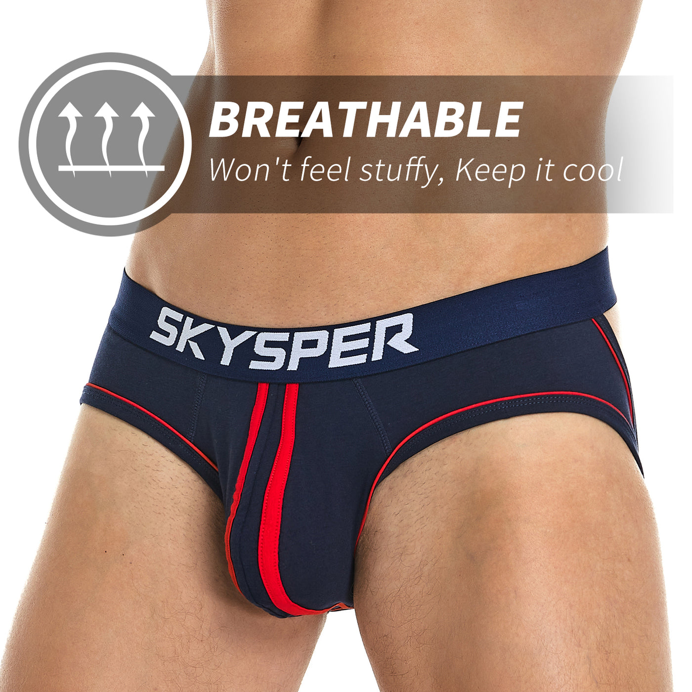 29SK - SKYSPER Men's Cotton Jockstrap Underwear Athletic Supporter