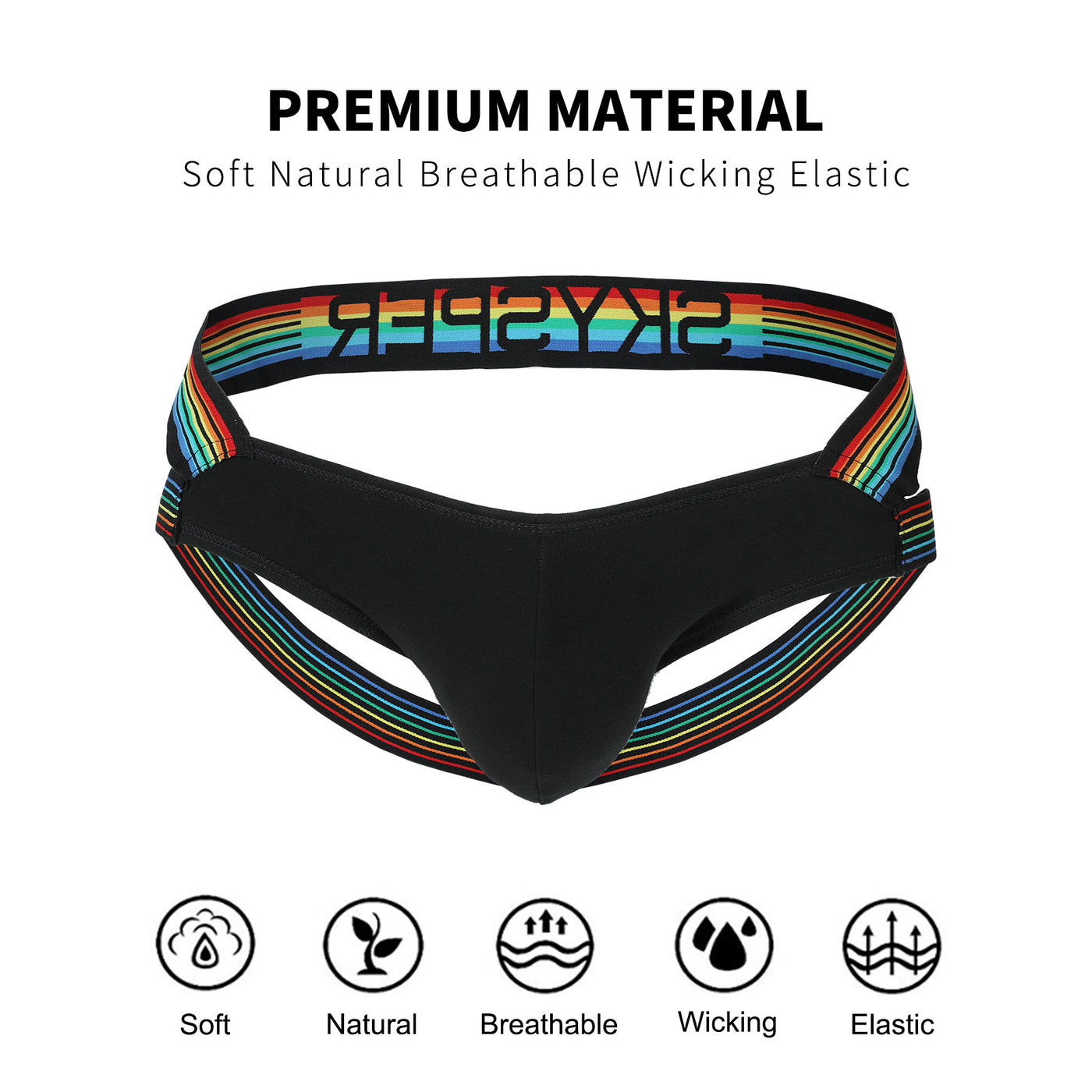 SKYSPER SG43 - Men's Jockstrap Sexy Underwear Athletic Supporter