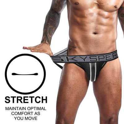 SKYSPER AQ04 - Men's Jockstrap Underwear Athletic Supporter