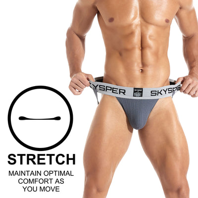 AQ03 - SKYSPER Men's Jockstrap Underwear Athletic Supporter