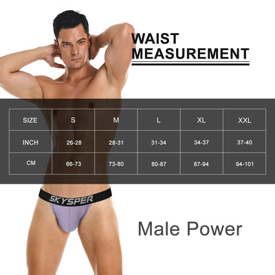 SKYSPER SG42 - Men's Jockstrap Cotton Underwear Athletic Supporter