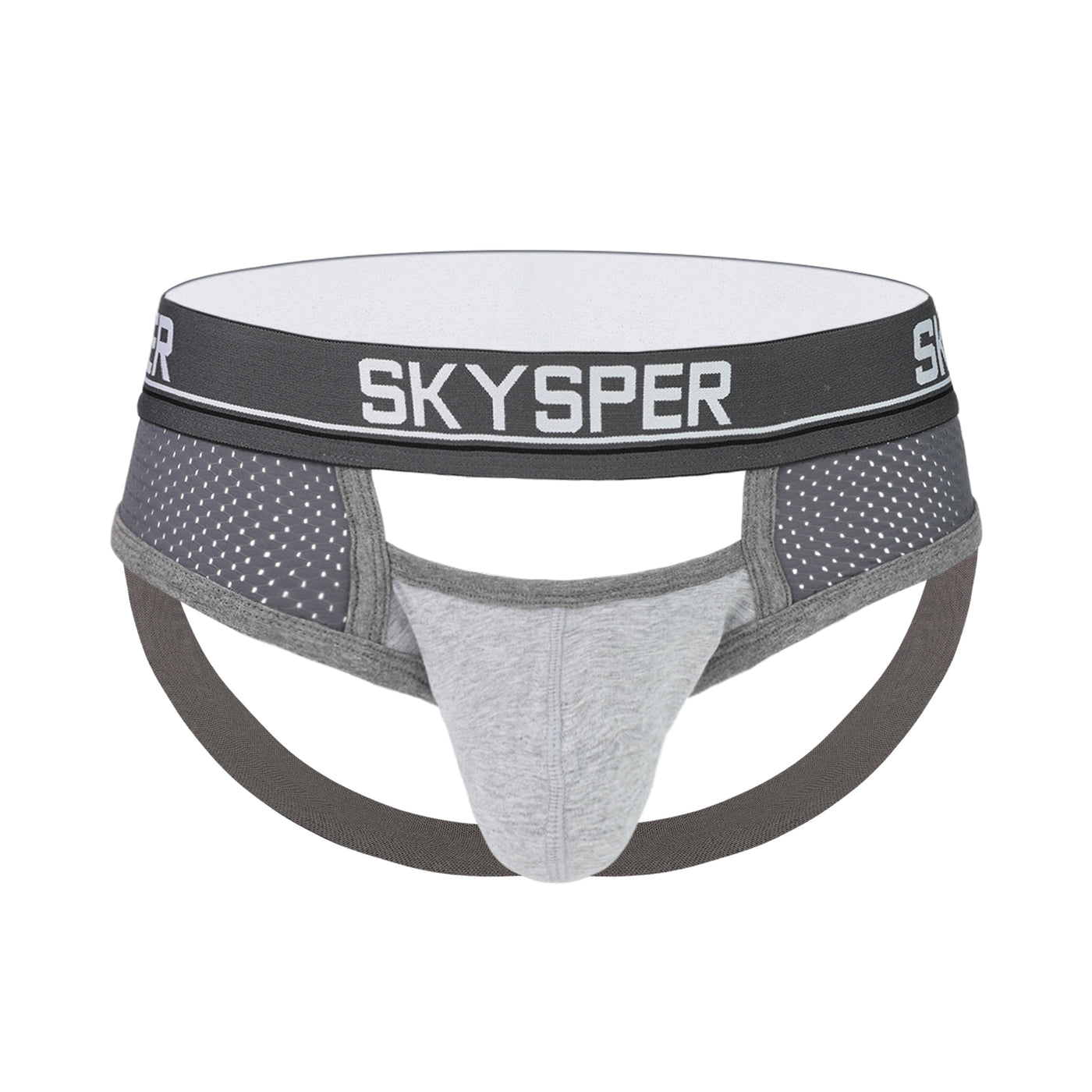 Sksloeg Men's Athletic Male Underwear Jockstrap Briefs Supporters