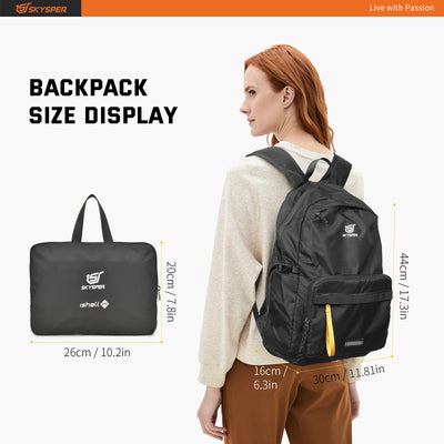 ISHELL25 - SKYSPER 25L Lightweight Packable Backpack