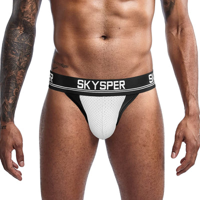 SKYSPER 34SK - Men's Cotton Jockstrap Underwear Athletic Supporter