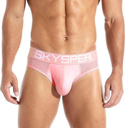 SG07 - SKYSPER Men's Jockstrap Cotton & Mesh Underwear Athletic Supporter
