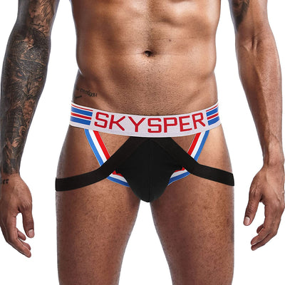27SK - SKYSPER Men's Cotton Jockstrap Underwear Athletic Supporter
