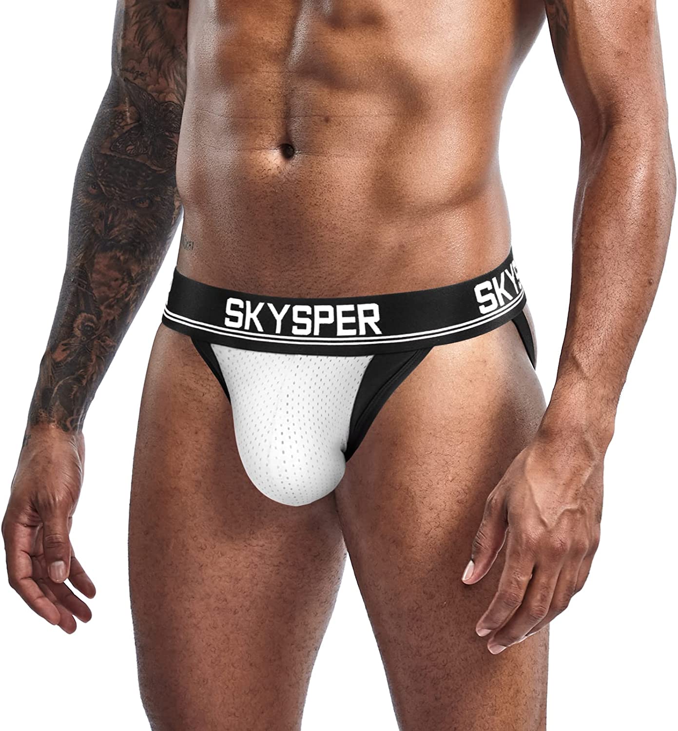 SKYSPER 34SK - Men's Cotton Jockstrap Underwear Athletic Supporter
