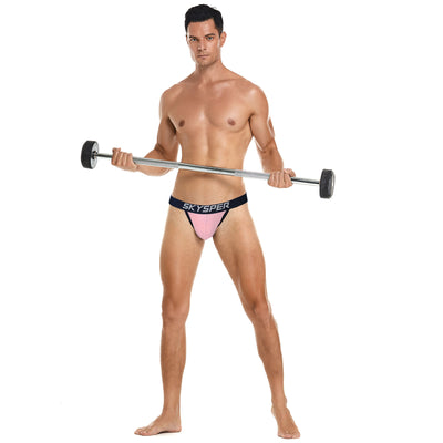SKYSPER SG42 - Men's Jockstrap Cotton Underwear Athletic Supporter