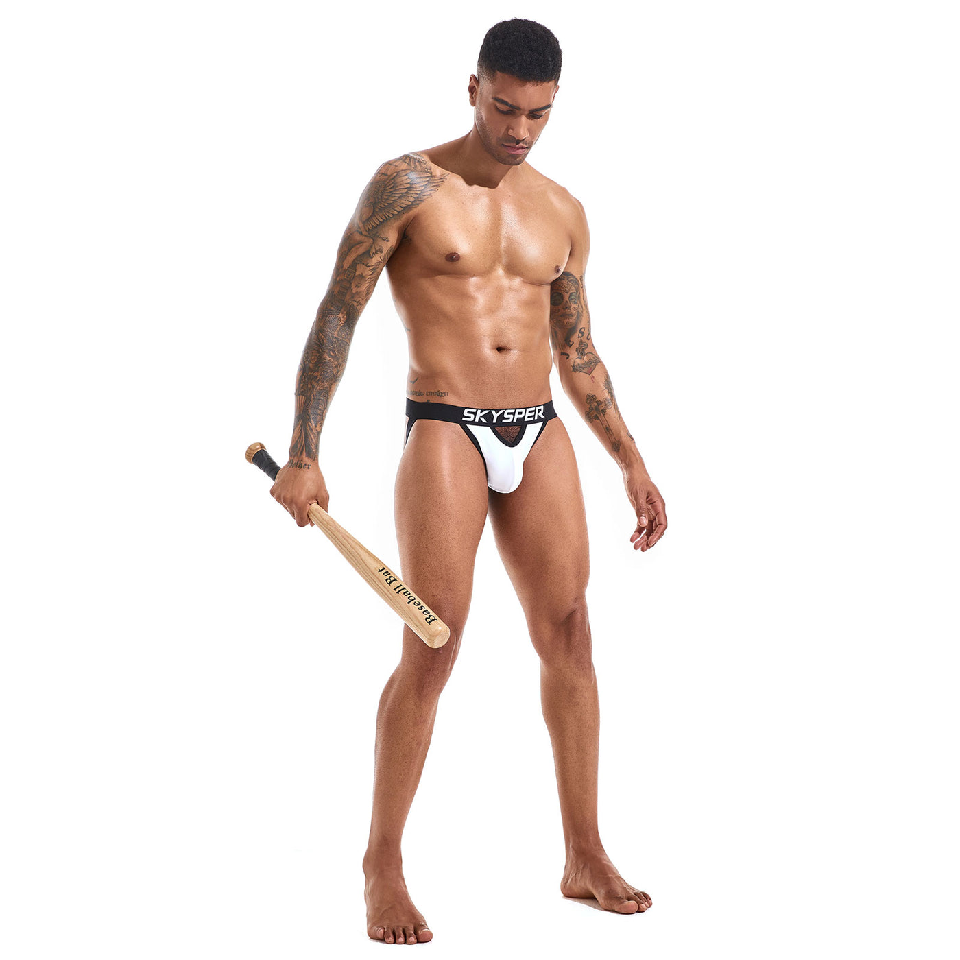 SKYSPER SG45 - Men's Cotton Jockstrap Underwear Athletic Supporter