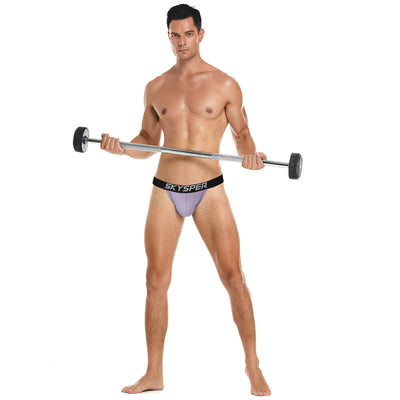 SKYSPER SG42 - Men's Jockstrap Cotton Underwear Athletic Supporter