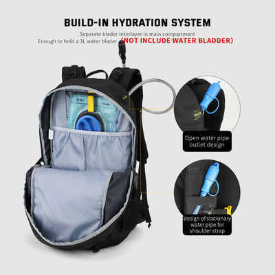 SKYSPER BOGDA40L - 40L Hiking Camping Backpack with Waterproof Rain Cover