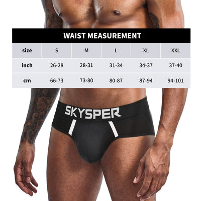 37SK - SKYSPER Men's Cotton Jockstrap Underwear Athletic Supporter