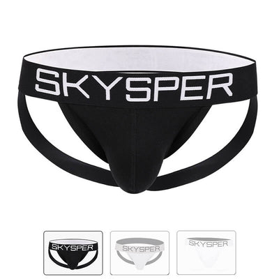 SG03 - SKYSPER Men's Cotton Jockstrap Underwear Athletic Supporter